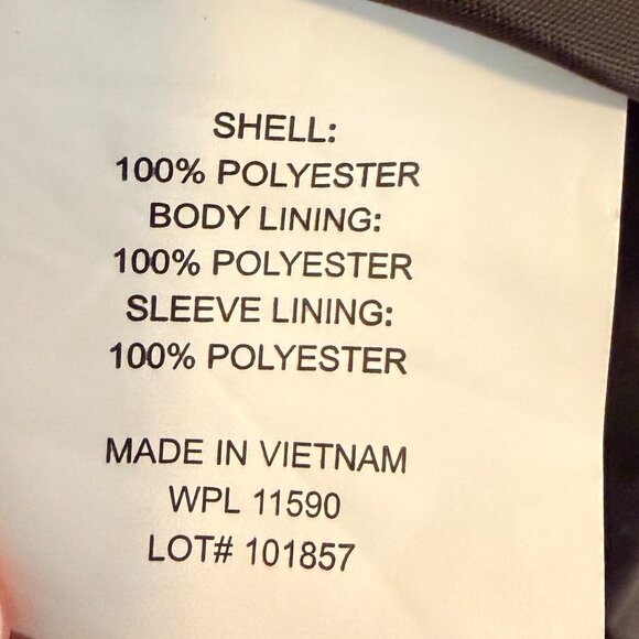 Weatherproof Dark Brown Faux Suede Jacket XL - Picture 6 of 12